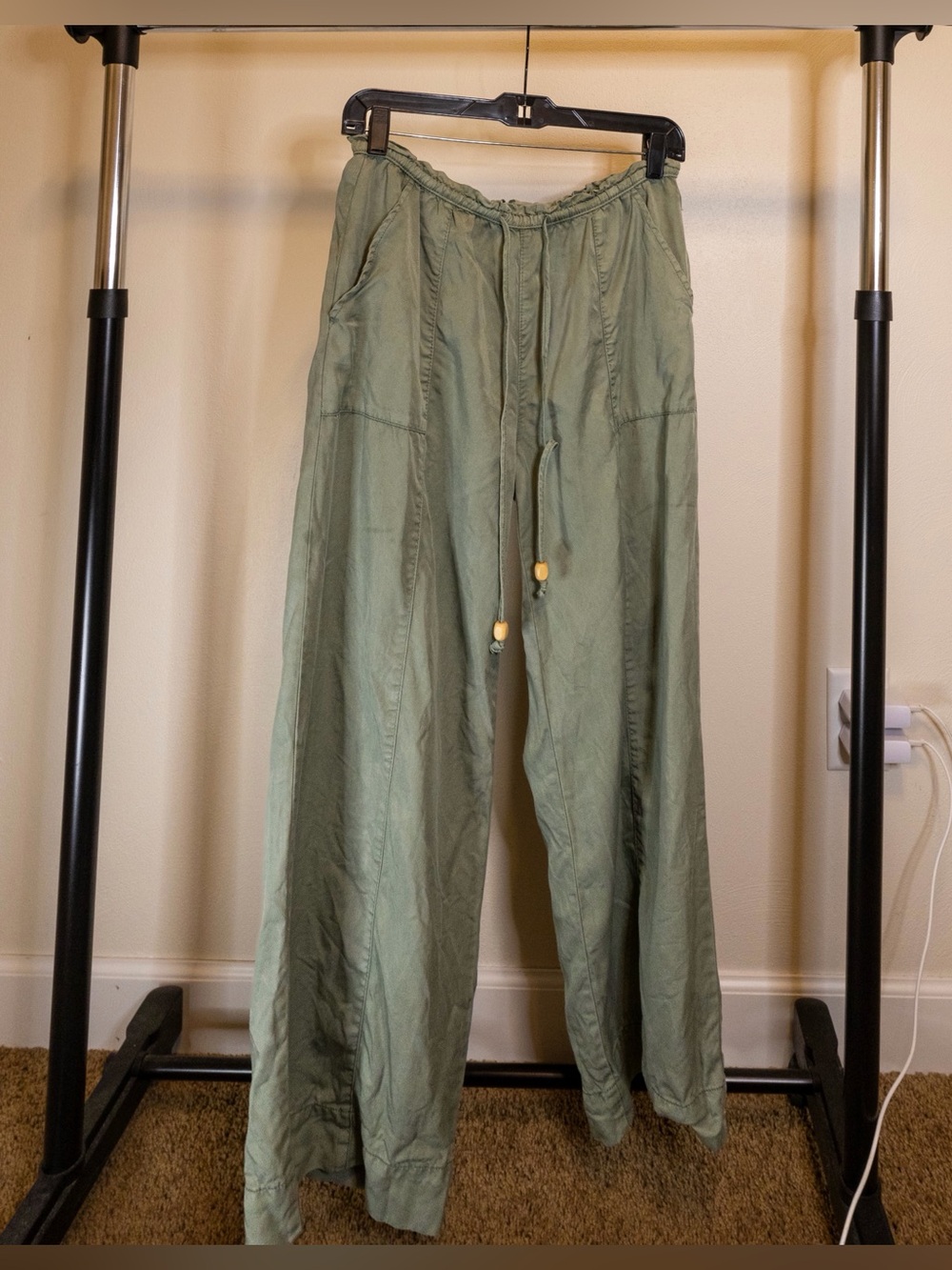Joie Green Womens Pants Small